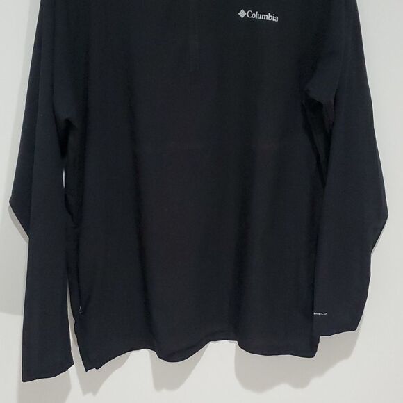 𝅺columbia medium black omni-wick light jacket - Picture 3 of 7